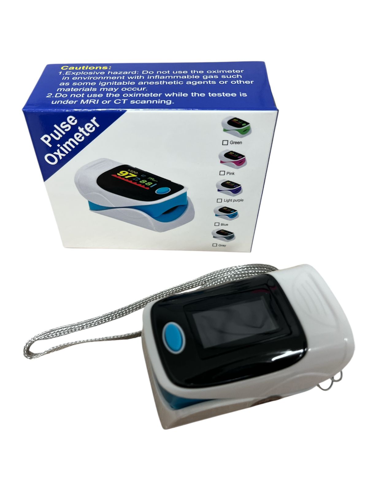 Oximetro Medidor Pulso Oxigeno Sangre